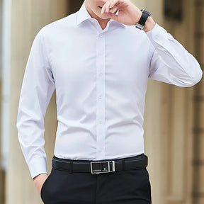 Camisa Social Manga Longa Slim - Elegance Slim