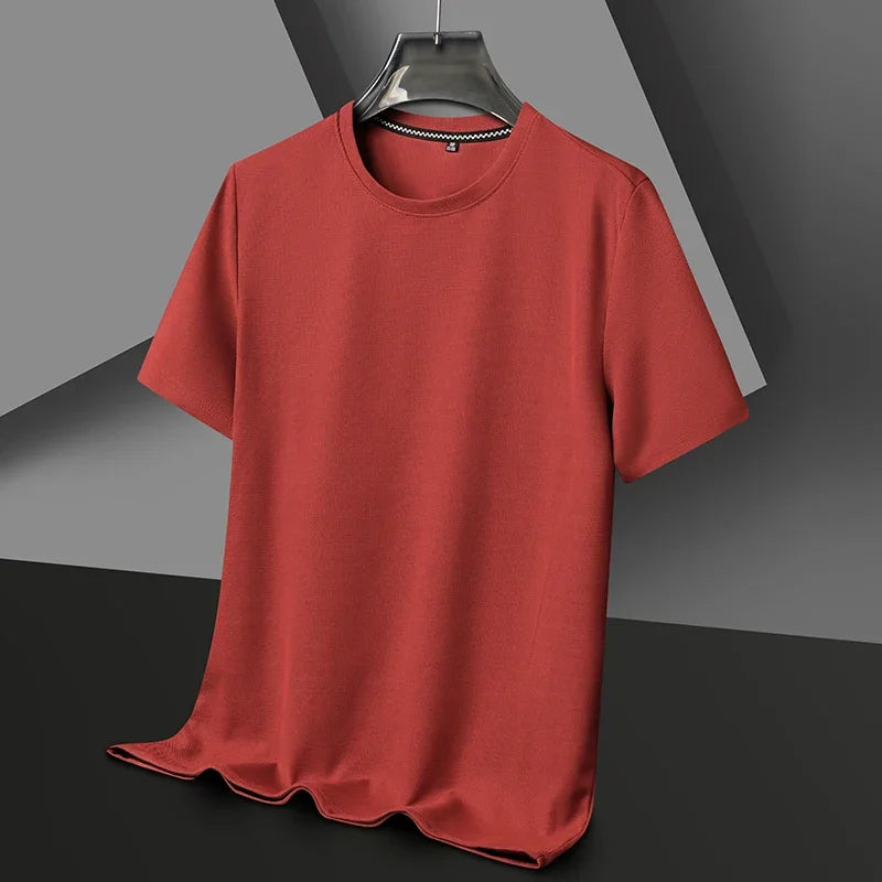 camisa e camiseta de seda gelada masculina para homens loja oron store