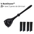 aparador de pelos com cabo extensor para as costas