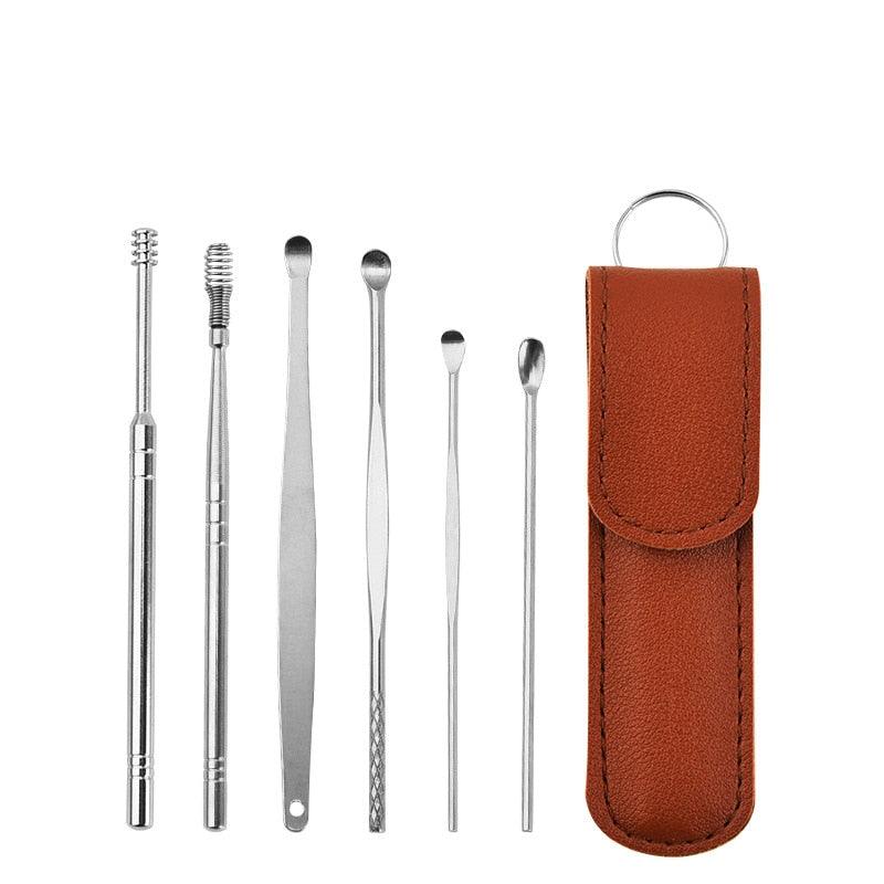 limpador de ouvido espiral