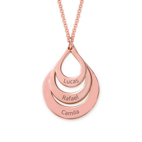 Colar Amor Fraterno Personalizado com Nome - Especial Dia das Mães - Oron Store