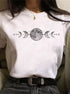 Camiseta Feminina Com Lua - Frete Grátis - Oron Store